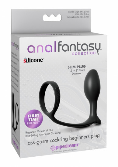 Anal Fantasy Ass-Gasm Cockring Beginners Plug