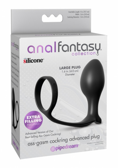 Anal Fantasy Ass-Gasm Cockring Advanced Plug