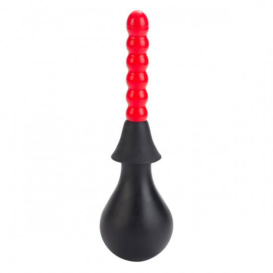 CalExotics Ribbed Anal Douche Zwart
