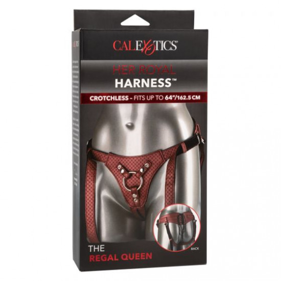 CalExotics Crotchless Harness The Regal Queen Rood