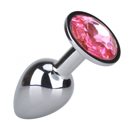 Ohh! Anal Plug Small Zilver/Roze