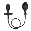 CalExotics Weighted Silicone Inflatable Buttplug Zwart