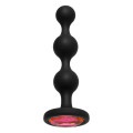 Doc Johnson Booty Bling Buttplug Zwart met Roze
