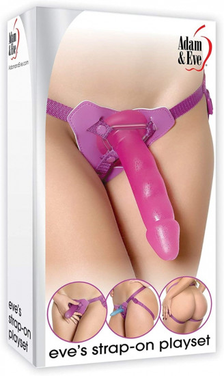 Adam & Eve Eve's Strap On Play Set Roze