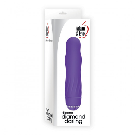 Adam & Eve Diamond Darling Vibrator Paars