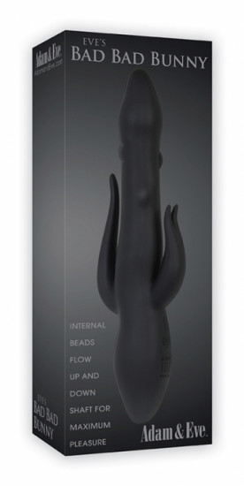 Adam & Eve Eve's Bad Bad Bunny Vibrator Zwart