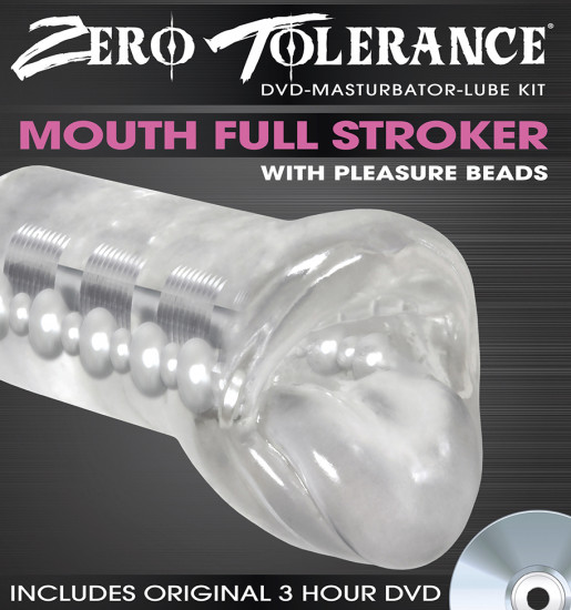 Zero Tolerance Mouth Full Masturbator Transparant
