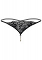 Daring Intimates Pearl String Zwart L/XL