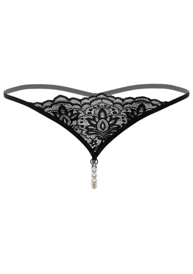Daring Intimates Pearl String Zwart L/XL