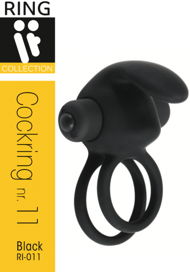 Ring It No. 11 Cockring Zwart