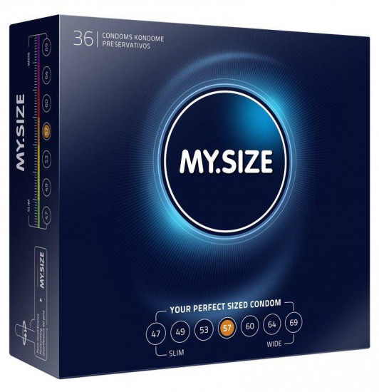 MySize Condooms 36 Stuks Maat 57