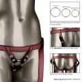 CalExotics Crotchless Harness The Regal Duchess Rood