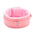 Fetish Store Halsband & Riem Roze