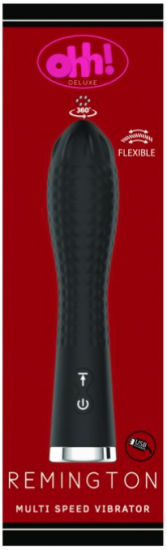Ohh! Deluxe Remington Vibrator Zwart
