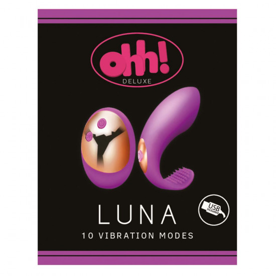 Ohh! Deluxe Luna Vibrator Paars