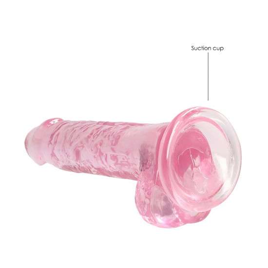 Bang It Real Dildo no. 4 Met Ballen Licht Roze