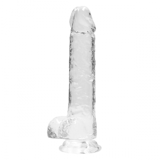Bang It Real Dildo no. 5 Met Ballen Transparant