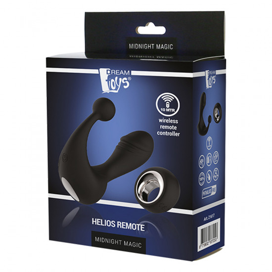 Midnight Magic Helios Remote Vibrator Zwart