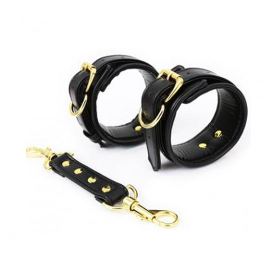 Fetish Store Commander Enkelboeien Zwart