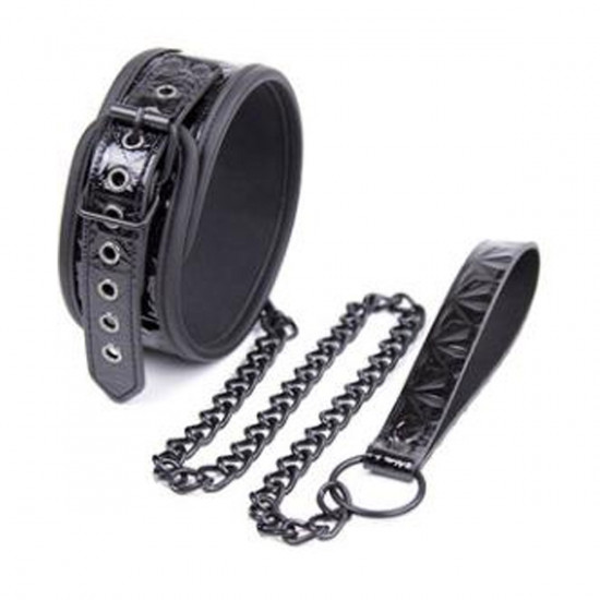 Fetish Store Diamond Halsband Zwart