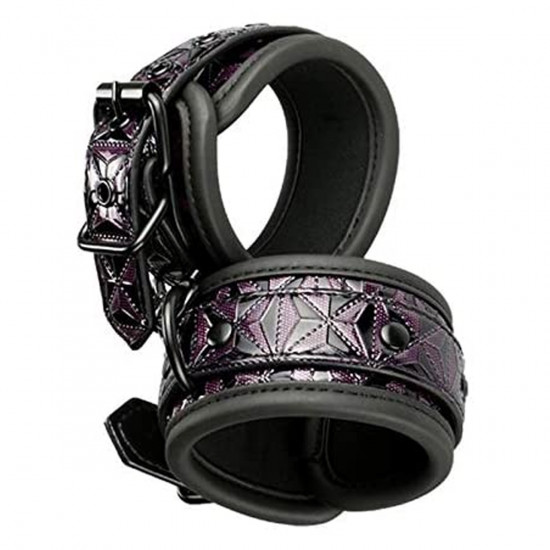 Fetish Store Diamond Handboeien Paars