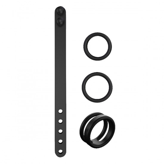 Rings Of Love Man Cage Kit Zwart