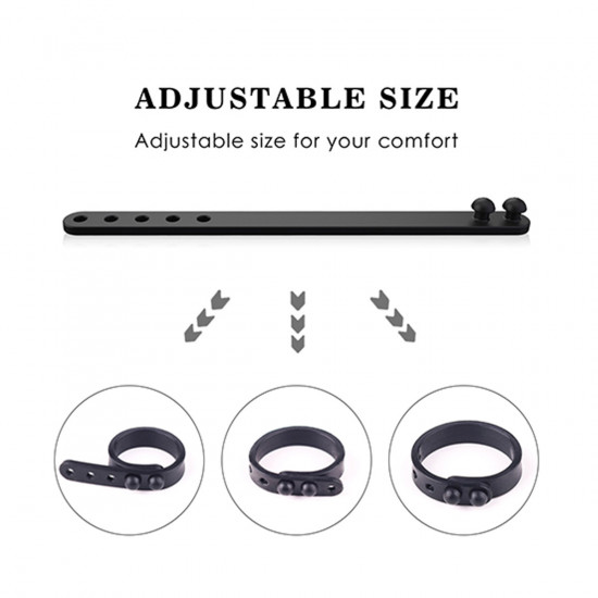 Rings Of Love Man Cage Kit Zwart