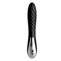 Midnight Magic Spiral Twist Vibrator Zwart