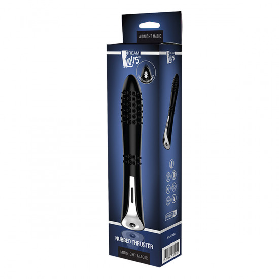 Midnight Magic Nubbed Thruster Zwart