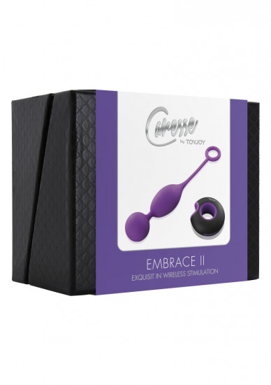 Caresse Embrace II Vibrerend Eitje Paars